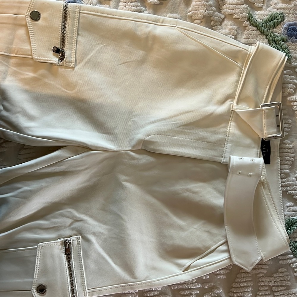 White House black market white pants